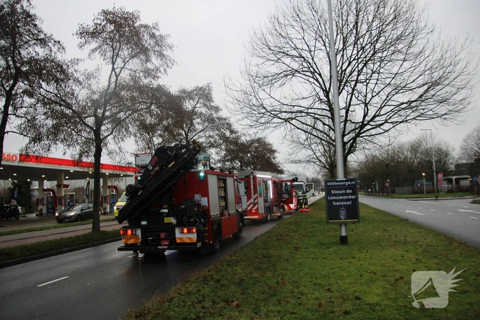 Ernstige aanrijding tussen twee auto's
