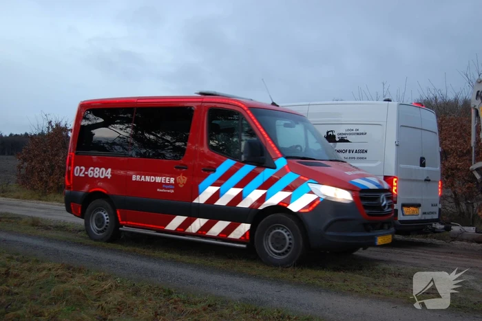 Gaslekkage door werkzaamheden