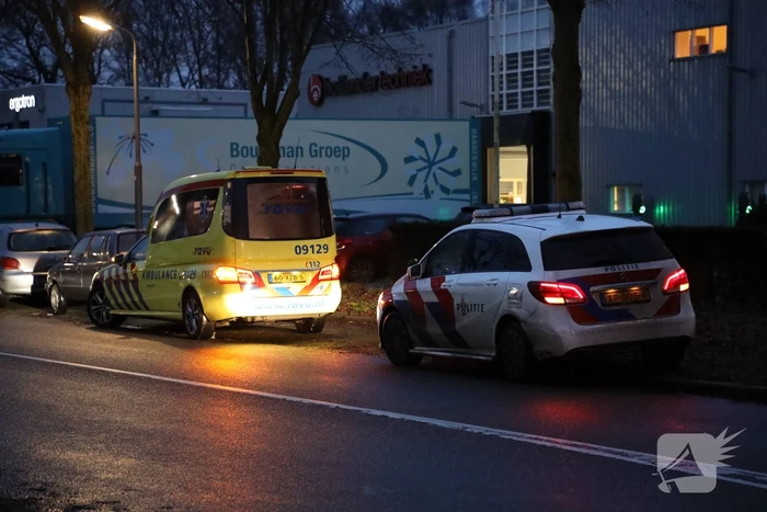 Fietser gewond bij botsing met auto