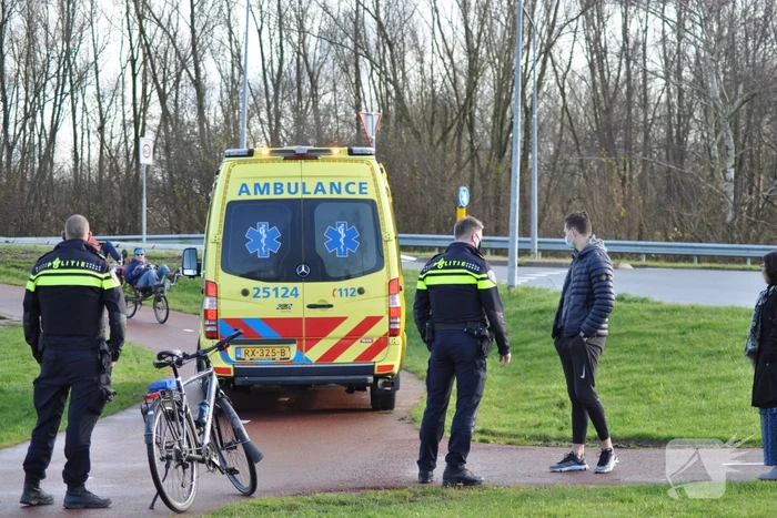 Fietser gewond bij aanrijding op oversteekplaats