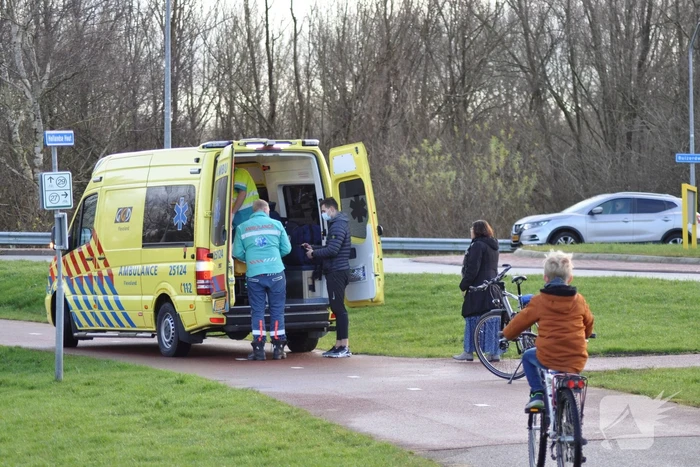 Fietser gewond bij aanrijding op oversteekplaats
