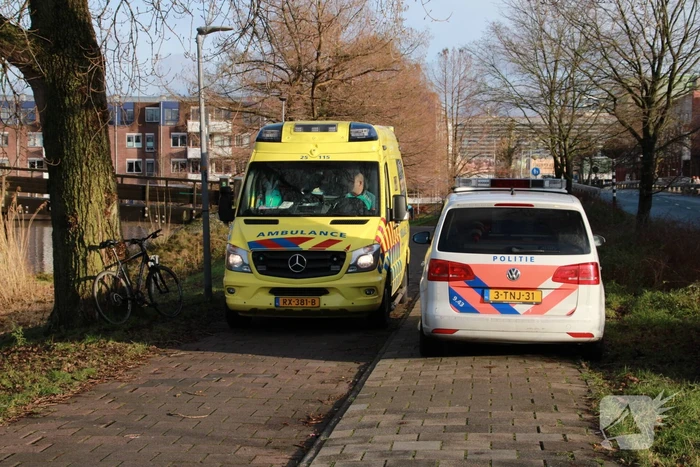 Man gewond na val met fiets