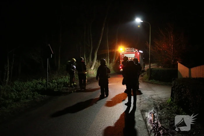 Wegdek gereinigd na brandstoflek