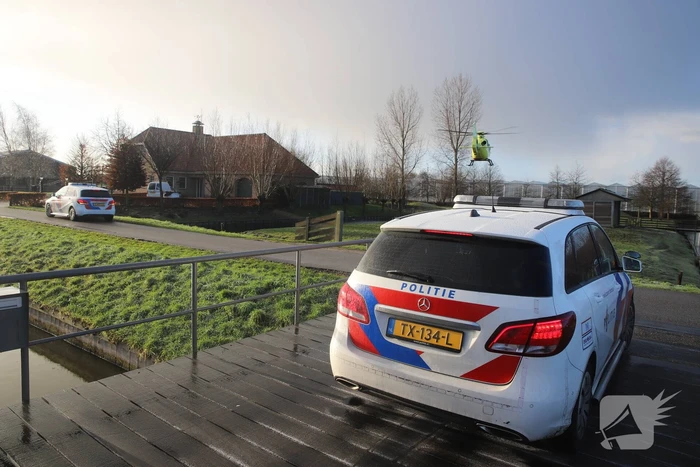 Traumahelikopter ingezet voor incident