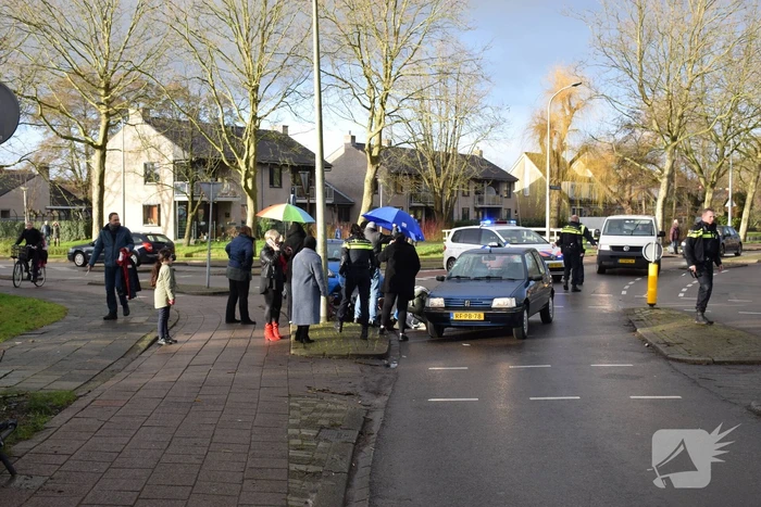 Jongen op step aangereden