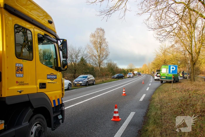 Meerdere voertuigen betrokken bij kop-staartbotsing