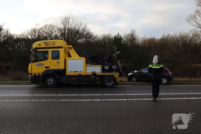 Meerdere voertuigen betrokken bij kop-staartbotsing