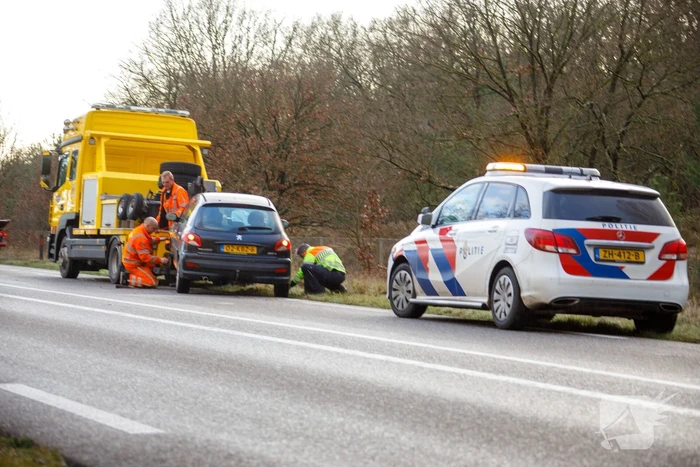 Meerdere voertuigen betrokken bij kop-staartbotsing