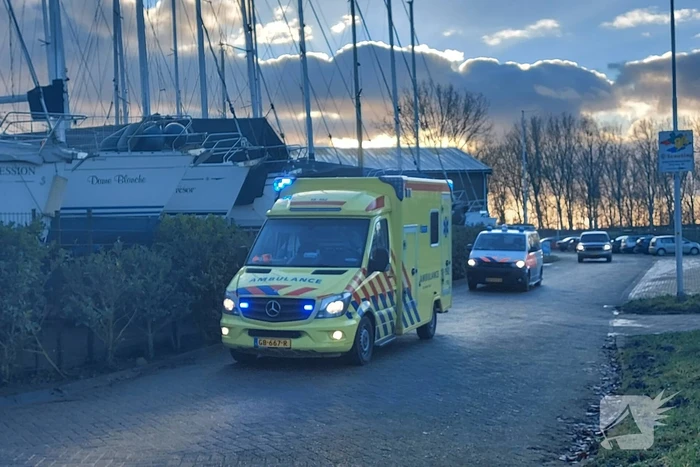 Man valt van ladder en raakt zwaargewond