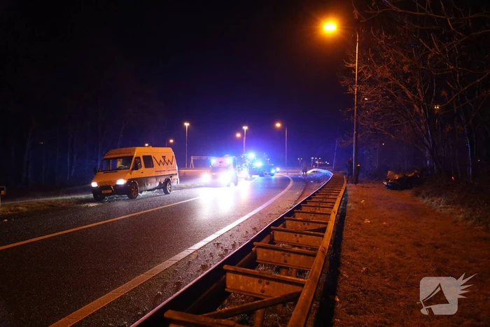 Persoon zwaargewond bij zwaar ongeluk