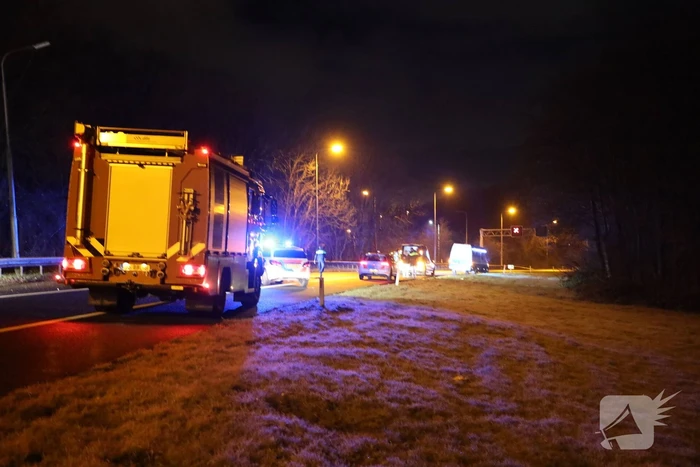 Persoon zwaargewond bij zwaar ongeluk