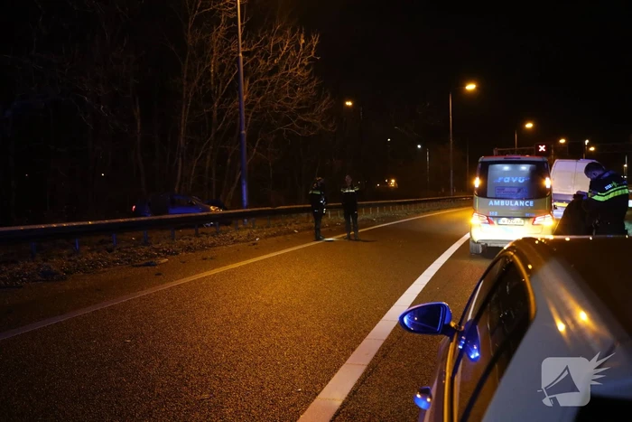 Persoon zwaargewond bij zwaar ongeluk