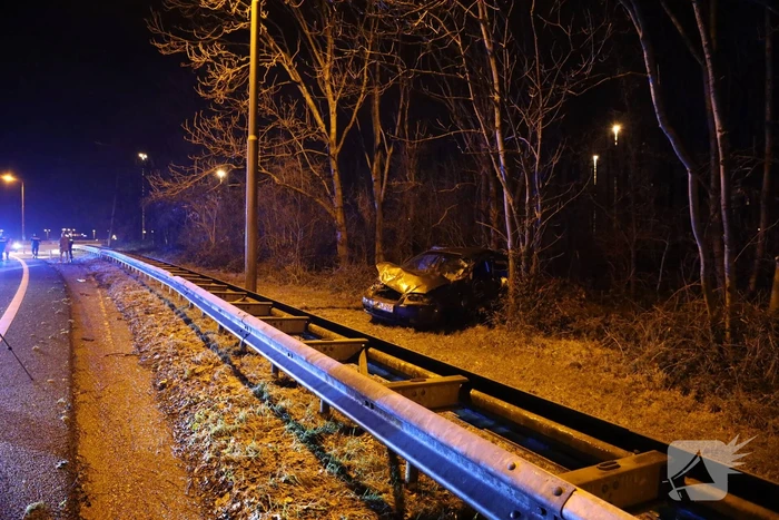 Persoon zwaargewond bij zwaar ongeluk