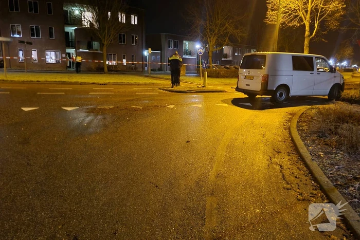 Fietsster neergestoken