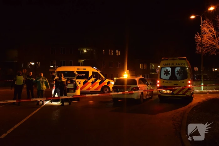 Fietsster neergestoken