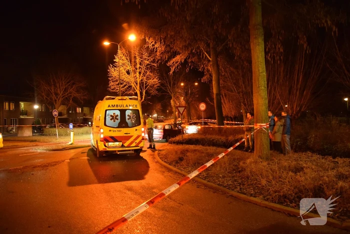 Fietsster neergestoken