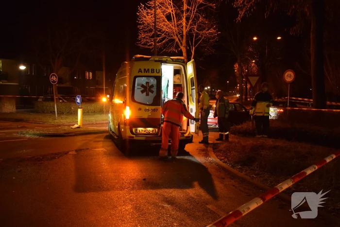 Fietsster neergestoken
