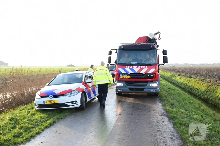 Auto te water geraakt, inzittenden overleden