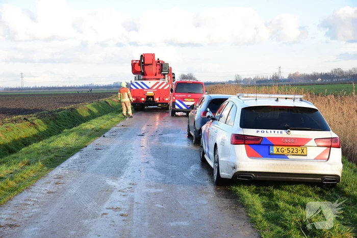 Auto te water geraakt, inzittenden overleden