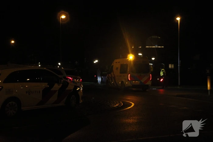 Schade na aanrijding tussen twee voertuigen