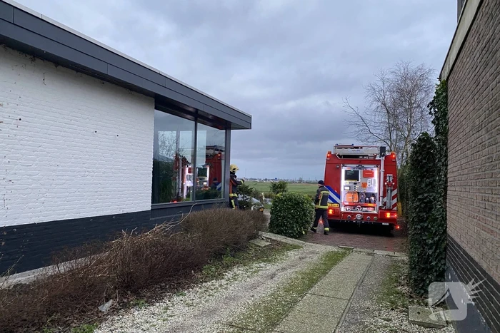 Brand in woning snel onder controle