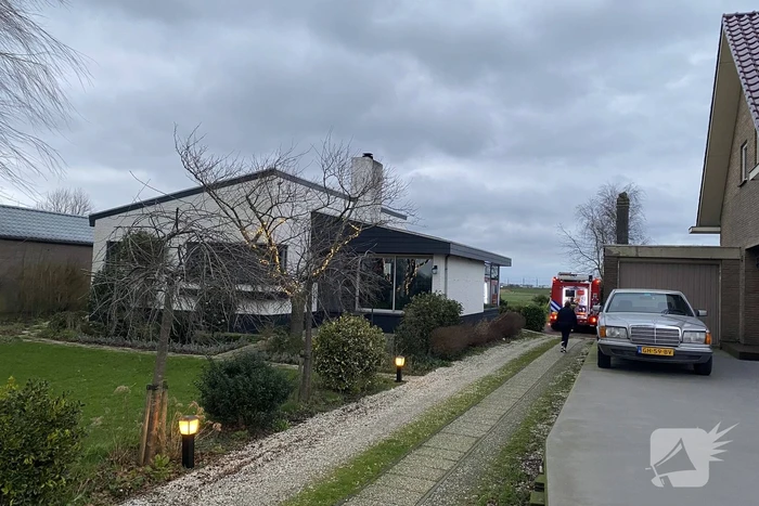 Brand in woning snel onder controle