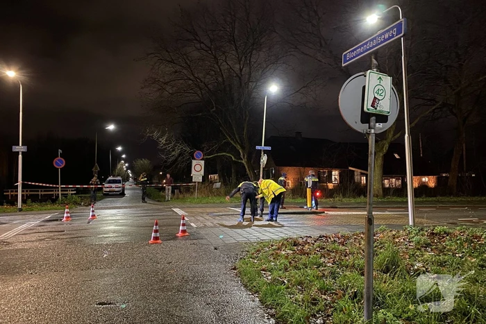 Fietser gewond bij botsing met auto