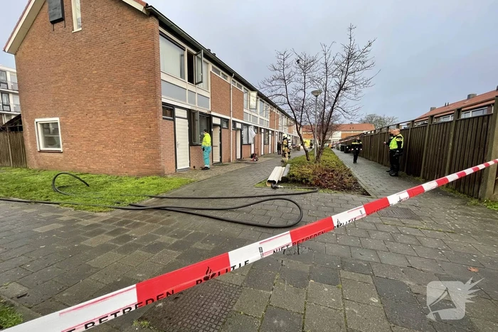 Veel schade bij woningbrand