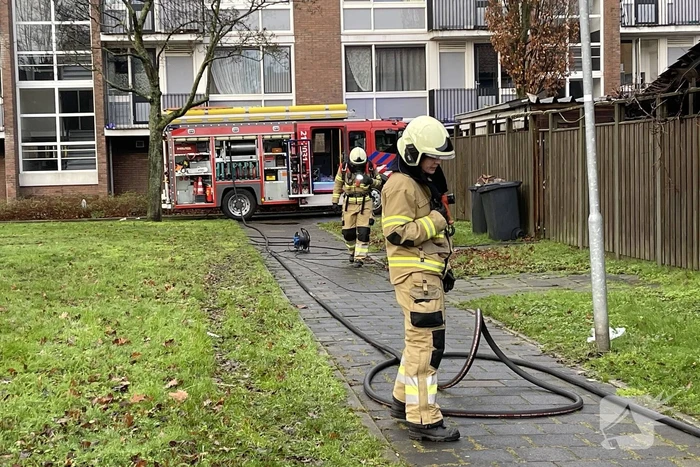 Veel schade bij woningbrand