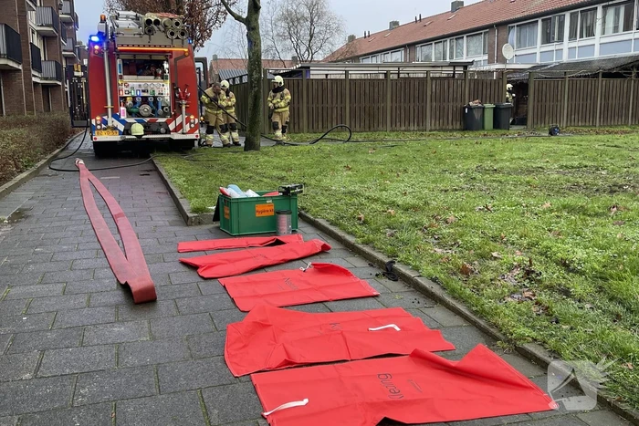 Veel schade bij woningbrand
