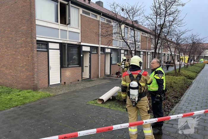 Veel schade bij woningbrand