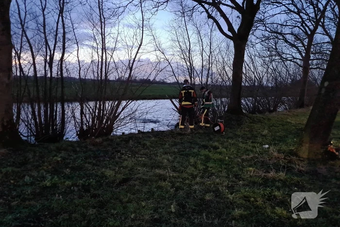 Kinderfiets gevonden langs de waterkant