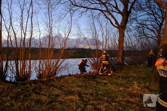 Kinderfiets gevonden langs de waterkant