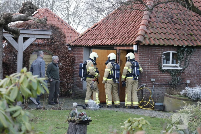 Onderzoek naar vreemde lucht in schuur