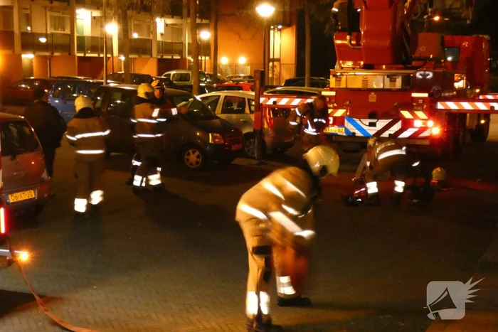 Brand op balkon snel gedoofd