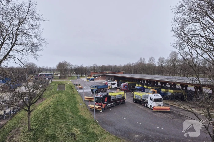 Voorbereidingen voor de sneeuw