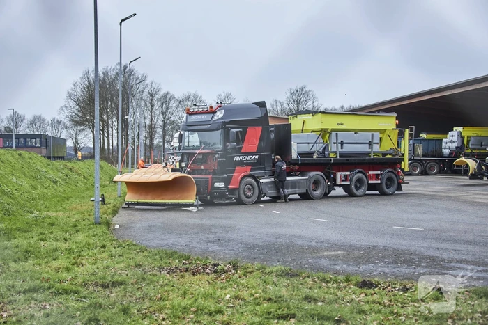 Voorbereidingen voor de sneeuw