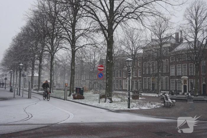 Eerste sneeuwvlokken in provincie Zeeland