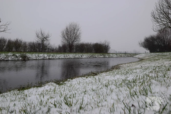Eerste sneeuwvlokken in provincie Zeeland