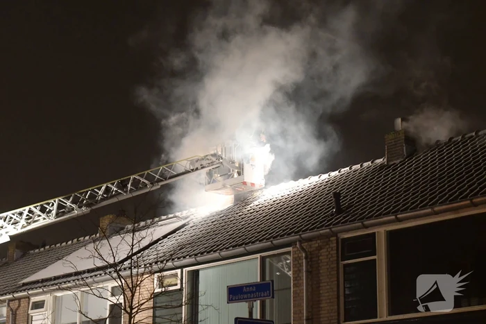Schoorsteenbrand snel onder controle