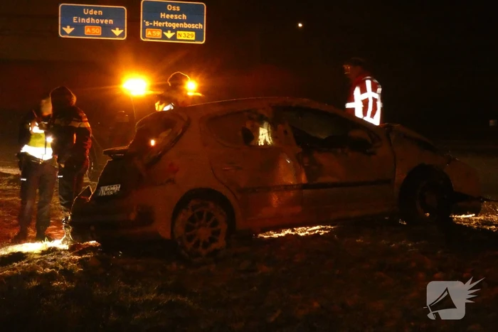 Bestuurder gevlucht bij ongeval