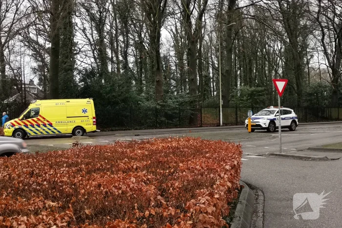 Eenzijdig ongeval met fietser