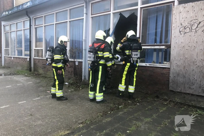 Voor de tweede keer brand in oud pand