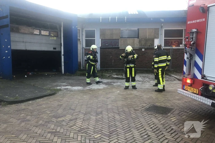 Voor de tweede keer brand in oud pand