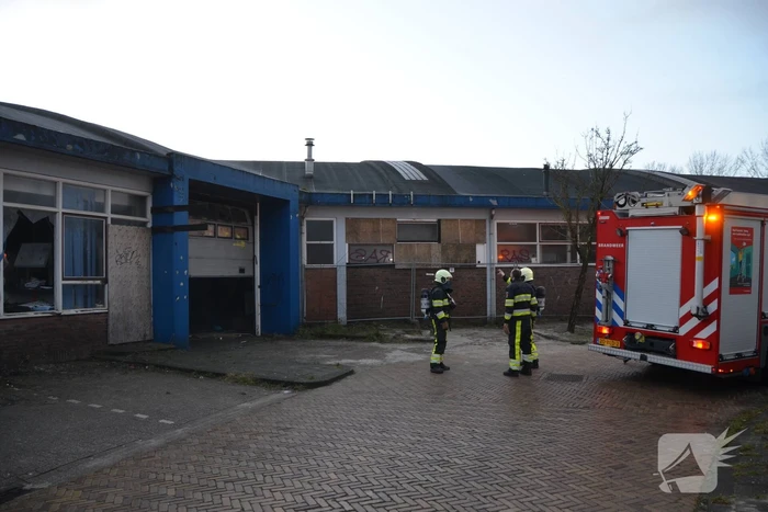 Voor de tweede keer brand in oud pand