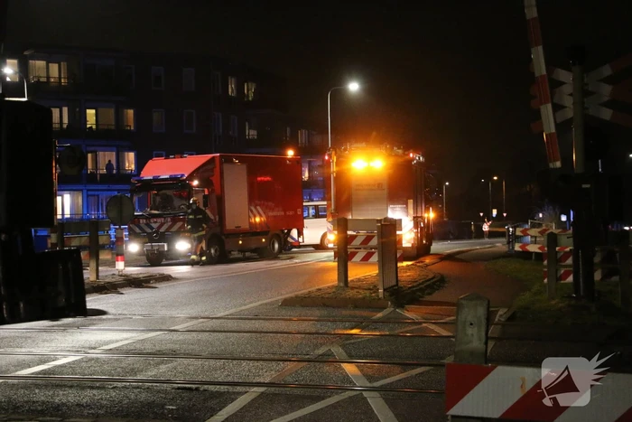 Treinverkeer gestremd na aanrijding
