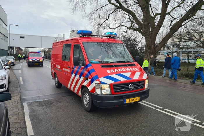 Knallen en grote rookontwikkeling bij Croda Nederland