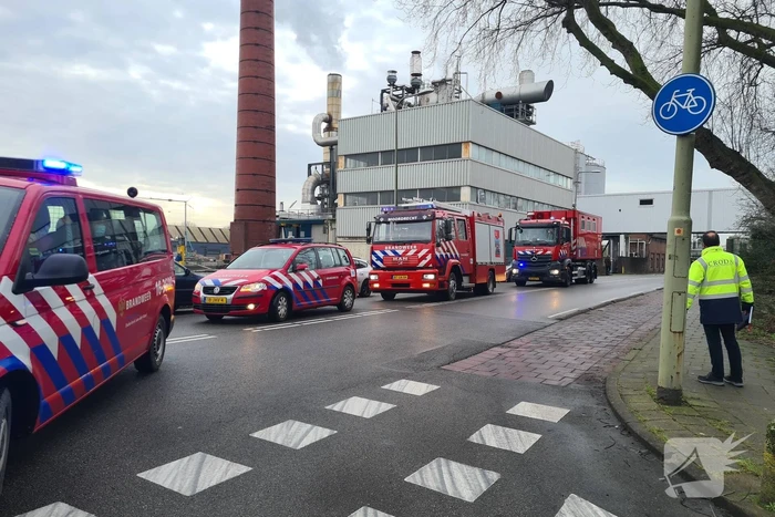 Knallen en grote rookontwikkeling bij Croda Nederland