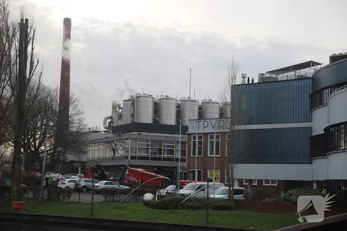 Knallen en grote rookontwikkeling bij Croda Nederland