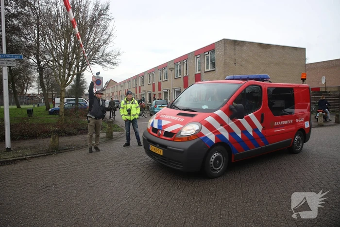 Knallen en grote rookontwikkeling bij Croda Nederland
